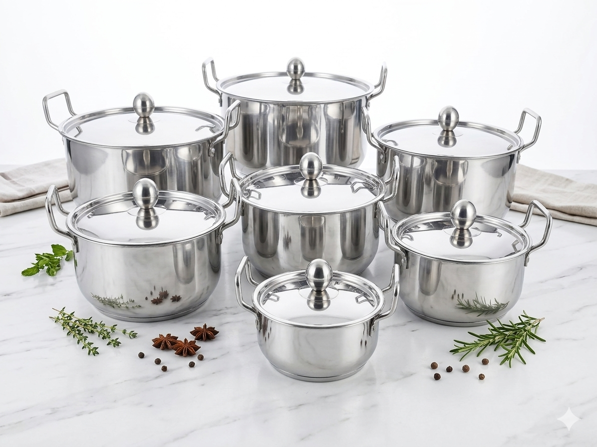 Stainless Steel Cookware Sets