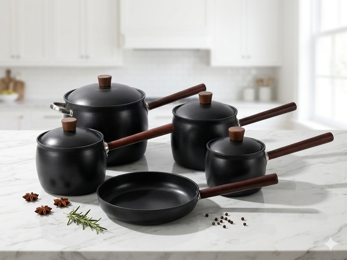 Cookware gift box retail display