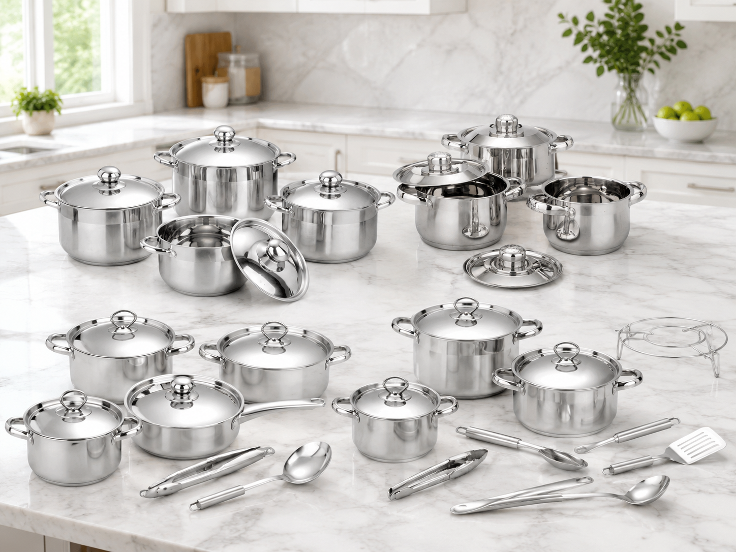 6 to 18 piece cookware sets