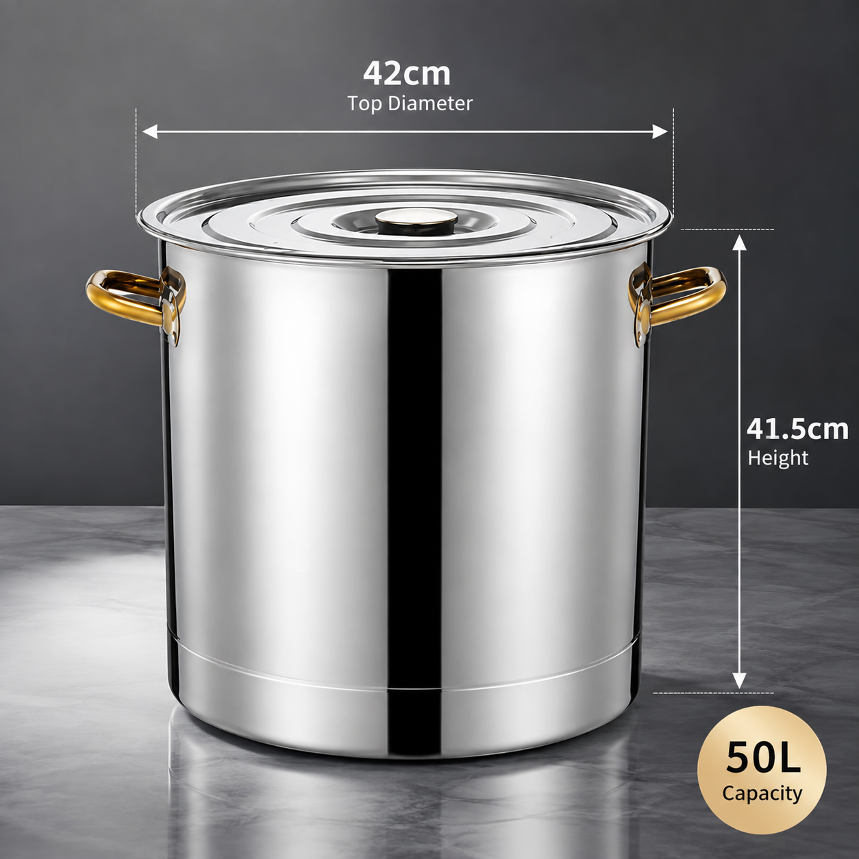 commercial stock pot specification document