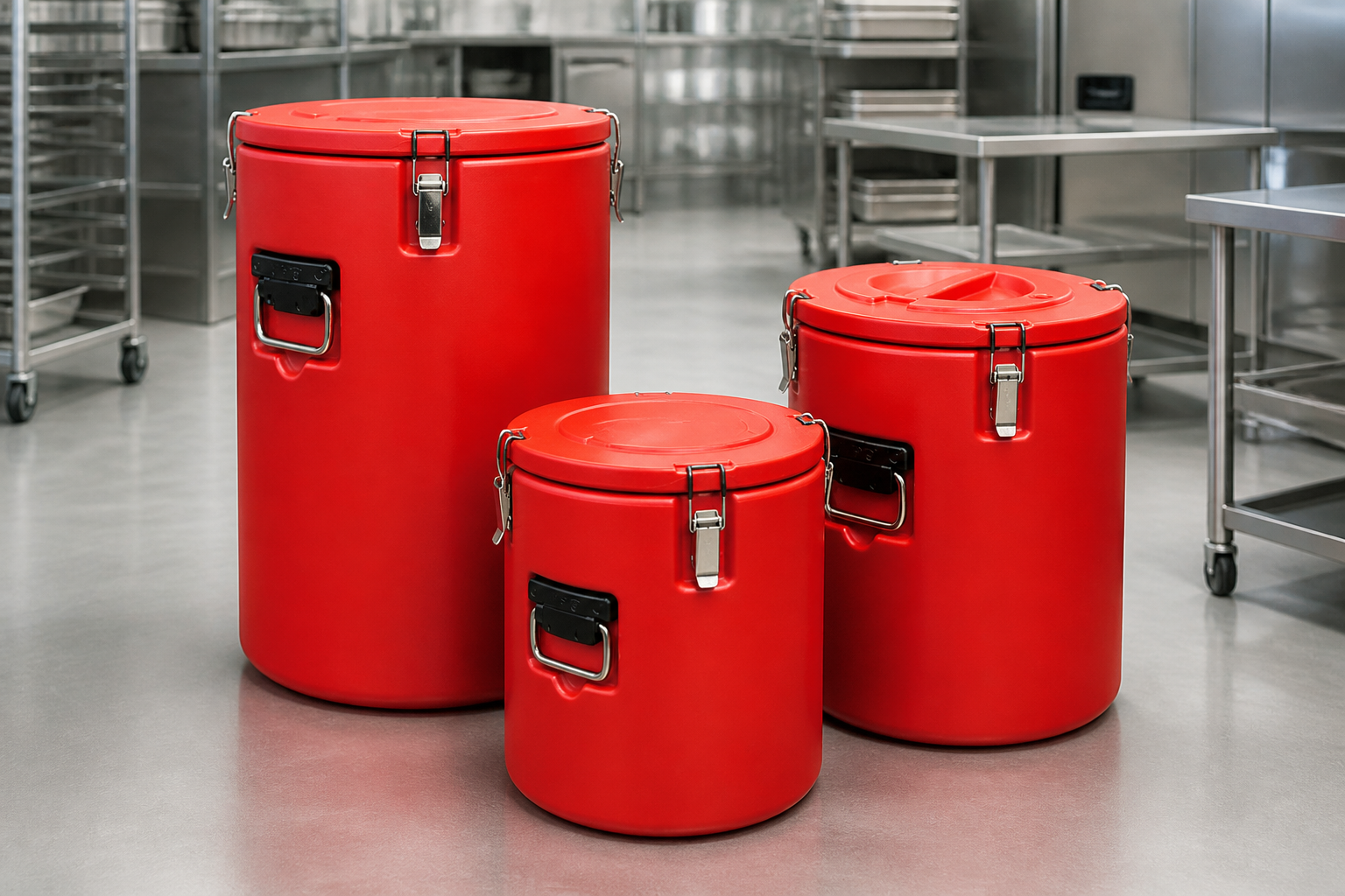 2.0L Colored Insulated Food Carrier HP Series