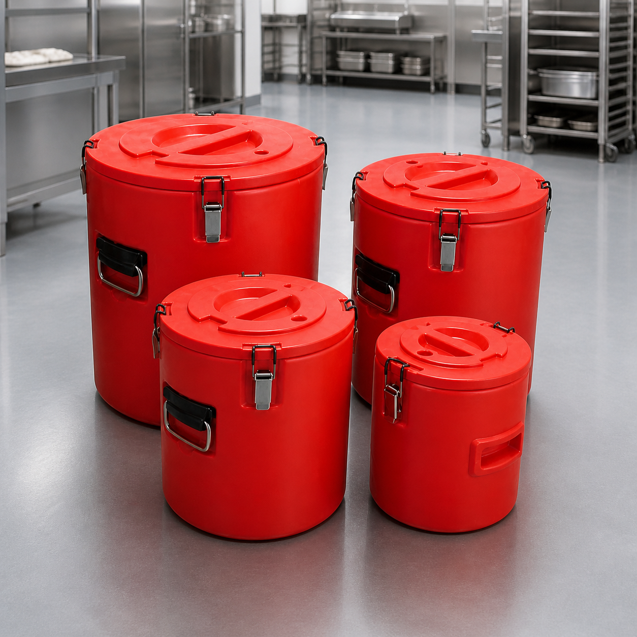 2.6L Colored Insulated Food Carrier HP Series