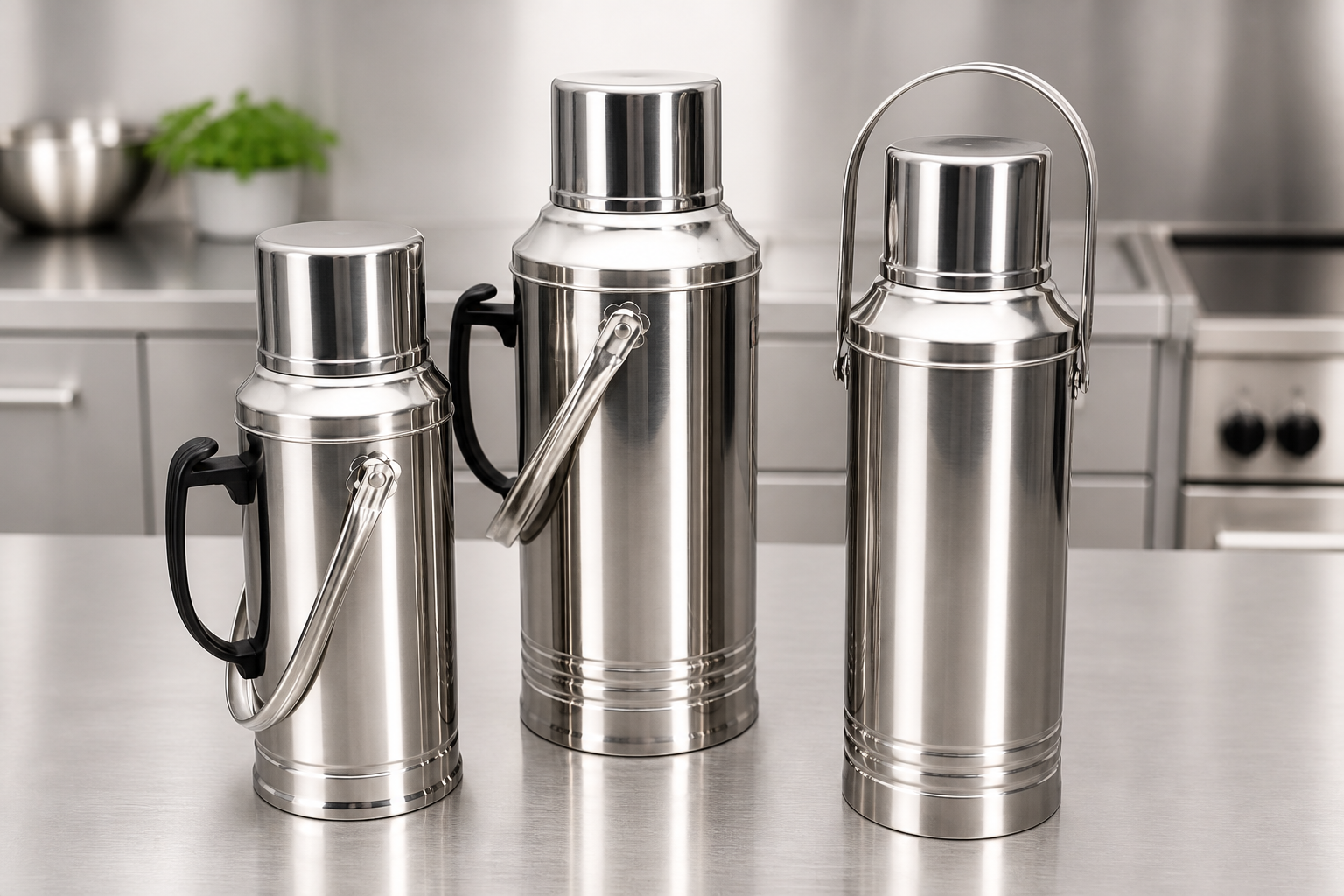 2.6L Stainless Steel Insulated Food Carrier HP Series