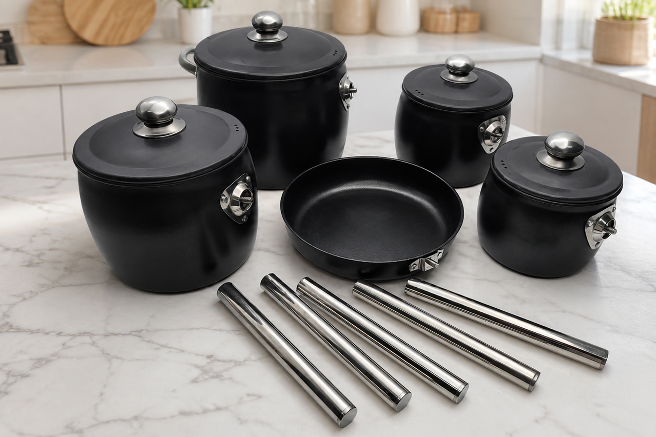 Non-Stick Cookware Set with Frying Pan